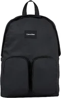 Plecaki - Calvin Klein Męskie plecaki Must T 2 Pckt BP, czarny Ck, jeden rozmiar, Ck czarny, Rozmiar Uniwersalny - miniaturka - grafika 1