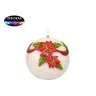 Świece - Świeca kula Iris Gwiazda Betlejemska - miniaturka - grafika 1