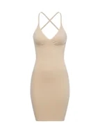 Body - MAGIC Bodyfashion Damska bielizna modelująca Kobiety Sztuczne włókno beżowy jednolity, S - miniaturka - grafika 1