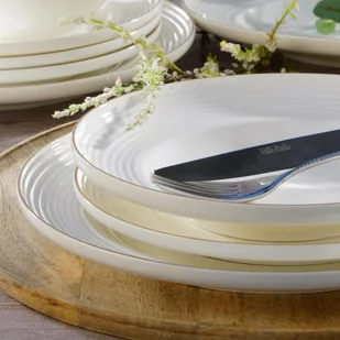 Serwis obiadowy porcelanowy na 12 osób RIANON - Serwisy obiadowe - miniaturka - grafika 1