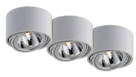 Oprawy, klosze i abażury - Kaspa Lumos Lampa sufitowa 3-punktowa Biały 70253301 - miniaturka - grafika 1