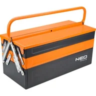 Skrzynki i torby narzędziowe - NEO-TOOLS skrzynka narzędziowa metalowa 455mm 84-100 - miniaturka - grafika 1
