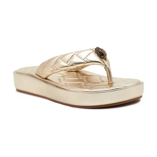 Kurt Geiger Skórzane japonki KENSINGTON PUFF - Klapki i japonki damskie - miniaturka - grafika 1