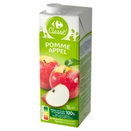 Soki i napoje niegazowane - Carrefour Classic Sok jabłkowy 1 l - miniaturka - grafika 1