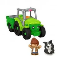 Figurki dla dzieci - Fisher-Price. Little People Farma z traktorem - zabawka - miniaturka - grafika 1