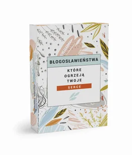 Szaron Błogosławieństwa które ogrzeją Twoje serce Pudełko praca zbiorowa - Religia i religioznawstwo - miniaturka - grafika 3