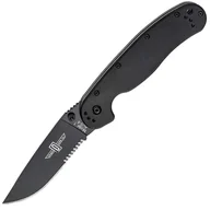 Noże - Nóż składany Ontario RAT-1 Saw Black - miniaturka - grafika 1