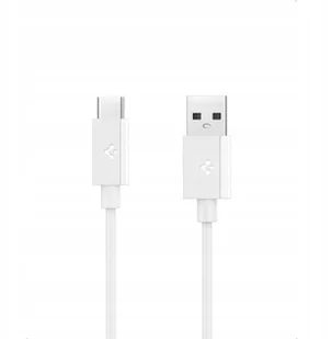 Kabel USB-C / USB-C Spigen EB6020AC Essential USB-C Cable 60W 200cm White - Kable komputerowe i do monitorów - miniaturka - grafika 1