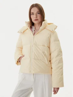 Lacoste Kurtka puchowa BF3262 Écru Relaxed Fit - Kurtki damskie - miniaturka - grafika 1
