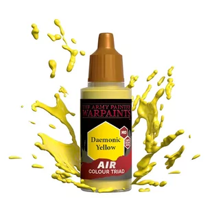 Army Painter: Warpaints - Air Daemonic Yellow - Akcesoria do gier planszowych - miniaturka - grafika 1