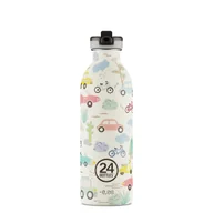 Shakery i bidony sportowe - 24Bottles Butelka Na Wodę Dla Dzieci 500 Ml, Adventure Friends - miniaturka - grafika 1