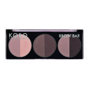 Akcesoria i kosmetyki do stylizacji brwi - Kobo Professional Brow Bar Paleta 6 Cieni Do Brwi - miniaturka - grafika 1