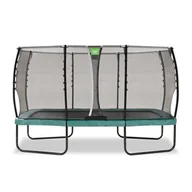 Trampoliny - Exit Trampolina ogrodowa Allure Classic 244x427 - Zielona - miniaturka - grafika 1
