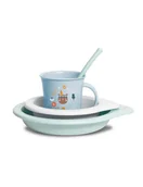 Zestawy naczyń dla dzieci - Suavinex Zestaw obiadowy 6+ Forest chłopiec - miniaturka - grafika 1