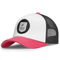 Czapki męskie - Oblack Trucker czapka dziecięca Classic Kids – czapka z daszkiem męska, Rosa, jeden rozmiar - miniaturka - grafika 1