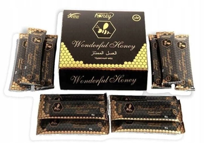 Wonderful Honey Balli miodowa mieszanka ziołowa dla mężczyzn 12x15g energia