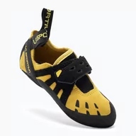Sprzęt wspinaczkowy - Buty wspinaczkowe dziecięce La Sportiva Tarantula JR yellow/black - miniaturka - grafika 1
