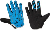 Rękawiczki rowerowe - Accent Rękawiczki dziecięce Accent Elsa niebieskie L/XL XS - miniaturka - grafika 1