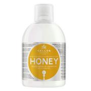 Szampony do włosów - Kallos Cosmetics Cosmetics Honey szampon do włosów 1000 ml dla kobiet - miniaturka - grafika 1