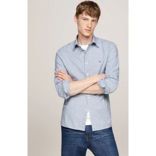 Tommy Hilfiger Koszula | Regular Fit - Koszule męskie - miniaturka - grafika 1