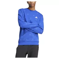 Bluzy męskie - adidas Bluza męska Crew, Półklarowny niebieski, XL - miniaturka - grafika 1