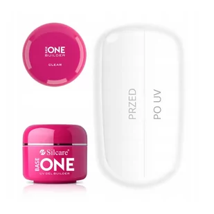 SILCARE Base One UV Gel Builder Żel Budujący Do Paznokci Clear 5g - Żele do paznokci - miniaturka - grafika 1