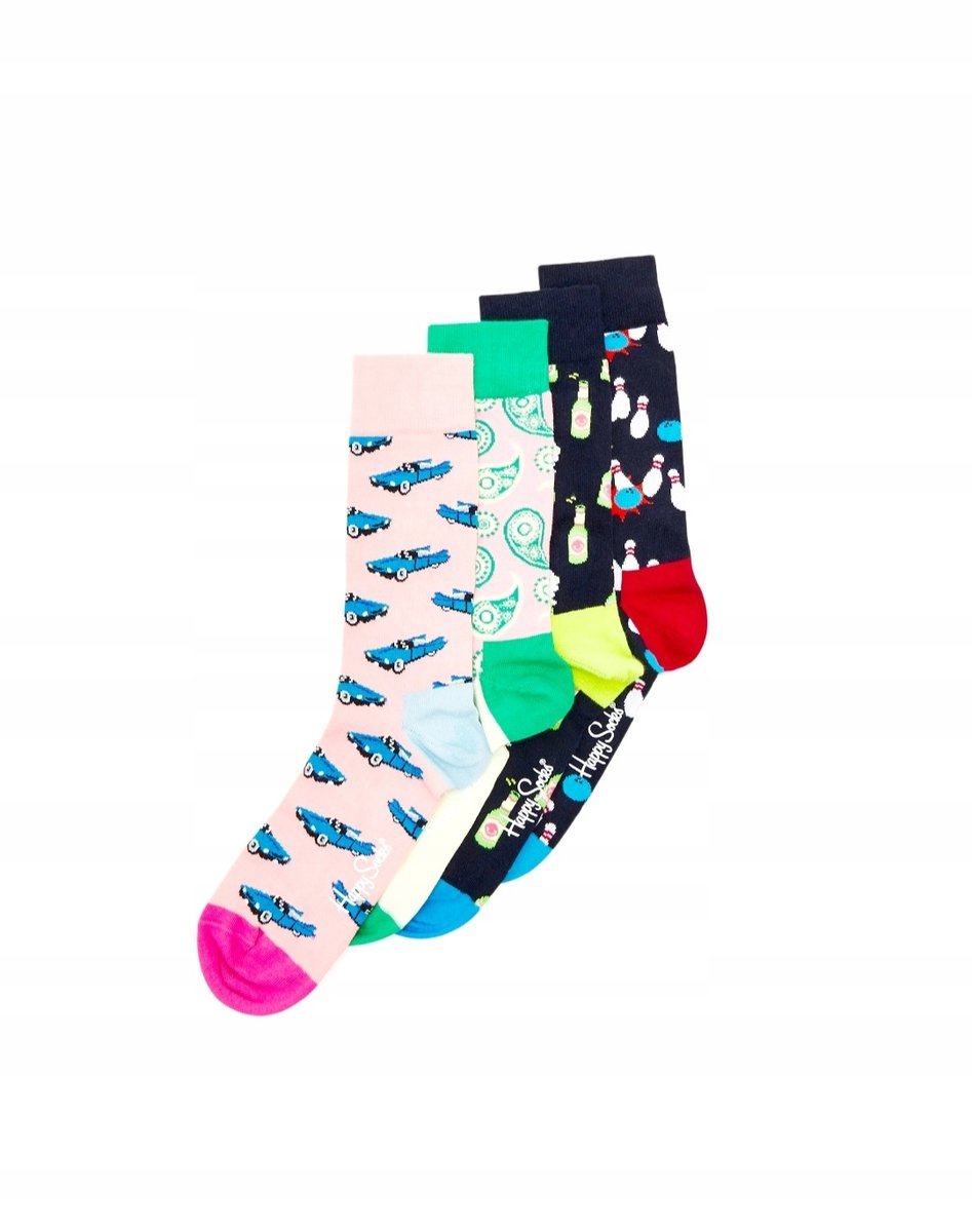 HAPPY SOCKS GIFT SET 4-PACK Skarpetki r. 41-46