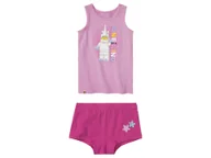 Majtki dla dzieci - LEGO Zestaw bielizny dziecięcej (podkoszulka + majtki/bokserki) (122/128, Iconic/różowy/ciemnoróżowy) - miniaturka - grafika 1