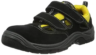 teXXor Sandały ochronne S1 Romans lekkie sneakers, rozmiar 37, czarne, 6115 - Biuro i firma OUTLET - miniaturka - grafika 1
