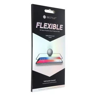 Samsung Szkło hybrydowe Bestsuit Flexible 5D Full Glue do Galaxy A72 LTE/5G czarny - Szkła hartowane na telefon - miniaturka - grafika 1