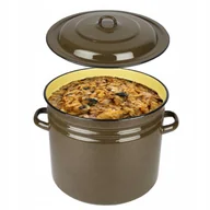 Garnki - Garnek Tradycyjny Emalia Xxl 40L Duży Gaz Bigos - miniaturka - grafika 1