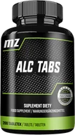 Spalacze tłuszczu - MZ-STORE ALC ACETYLOWANA L-KARNITYNA ALCAR 200 TABLETEK - miniaturka - grafika 1