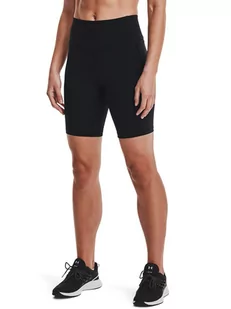 Under Armour Szorty funkcyjne w kolorze czarnym - Spodnie sportowe damskie - miniaturka - grafika 1