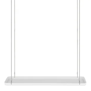 Kwietnik wiszący 58 x 15 x 21 cm biały DHG - Kwietniki - miniaturka - grafika 1