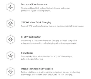 Baseus Cobble bezprzewodowa indukcyjna ładowarka Qi 15W + kabel USB - USB Typ C 1m czarny (WXYS-01) hurtel-56055-0 - Ładowarki do telefonów - miniaturka - grafika 43