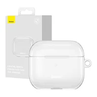 Akcesoria do smartwatchy - Przeźroczyste Etui Baseus Crystal do AirPods 3 - miniaturka - grafika 1