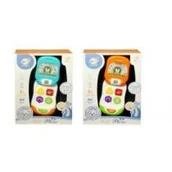 Zabawki interaktywne dla dzieci - Telefon ze światłem i dźwiękiem MIX Swede - miniaturka - grafika 1