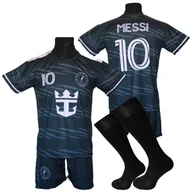Piłka nożna - Strój piłkarski dla dzieci MESSI Miami - komplet sportowy + gratis - miniaturka - grafika 1