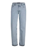 Spodnie damskie - JACK & JONES damskie spodnie jeansowe, jasnoniebieski (light blue denim), 32W / 30L - miniaturka - grafika 1