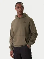 Bluzy męskie - The North Face Bluza Edge Of Light NF0A8E3K Zielony Regular Fit - miniaturka - grafika 1
