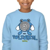 Bluzy dla dziewczynek - Bluza Dziecięca Blue Bez Kaptura Prezent Dla Dziecka Poliwhirl 152 Wzory - miniaturka - grafika 1