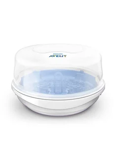 Philips Avent Sterylizator mikrofalowy w kolorze białym - Podgrzewacze butelek i sterylizatory - miniaturka - grafika 1