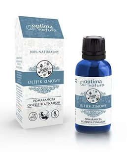 OPTIMA NATURA Zimowy olejek eteryczny Naturalny olejek pomarańcza goździk cynamon) 20ml TOW018157 - Aromaterapia - miniaturka - grafika 1