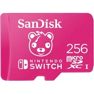 Karty pamięci - Karta pamięci SANDISK 256GB microSDXC do Nintendo Switch Fortnite Edition - miniaturka - grafika 1