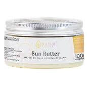 Balsamy i kremy do ciała - Naturplanet Sun Butter, masło do opalania, 100ml - miniaturka - grafika 1