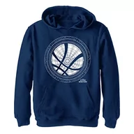 Bluzy dla chłopców - Marvel chłopięca bluza z kapturem Doctor Strange w Multiversum des Wahnsinns Sanctum Sanctorum Icon White Hoodie, Heather Navy, XL, granatowy., XL - miniaturka - grafika 1