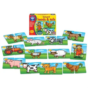 Orzełek czy Reszka - Farma gra dla dzieci wersja English - Gry planszowe - miniaturka - grafika 1
