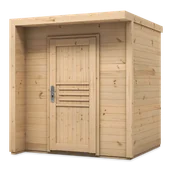 Altany ogrodowe - Domek ogrodowy BRATEK 204x202cm - Megiw - miniaturka - grafika 1