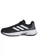 Trampki męskie - adidas Męskie tenisówki Courtjam Control, Core Black/Core Black/Off White, 41 EU, Core Black Core Black Off White, 42 2/3 EU - miniaturka - grafika 1
