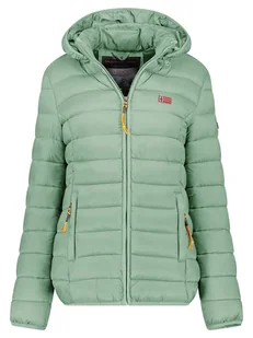 Geographical Norway Kurtka pikowana "Atikolor" w kolorze miętowym - Kurtki damskie - miniaturka - grafika 1